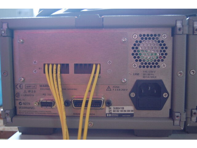 ヒューレッドパッカード Agilent86060C その他測定ゲージ関連 の画像 5枚目