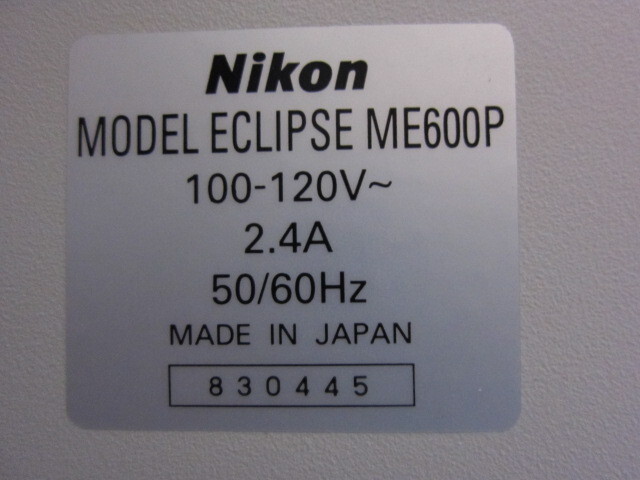  ECLIPSE　ME600P Microscope Image 2