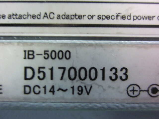  IB-5000 その他工具・機器周辺機器関連 の画像 2枚目