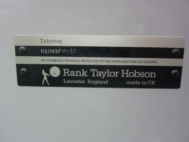 Rank Taylor Hobson Talystep Projector Image 2