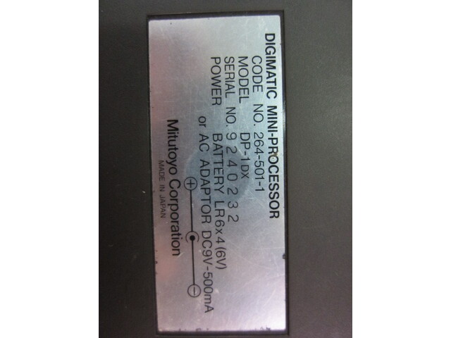 ミツトヨ DP-1DX（264-501-1） その他工具・機器周辺機器関連 の画像 2枚目