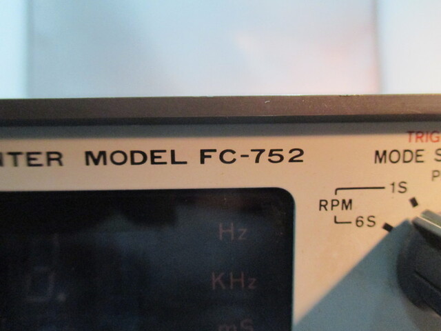TRIO FC-752 その他工具・機器周辺機器関連 の画像 4枚目