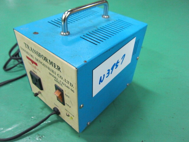 豊澄電源機器 CD240-06 発電機/トランス の画像 2枚目