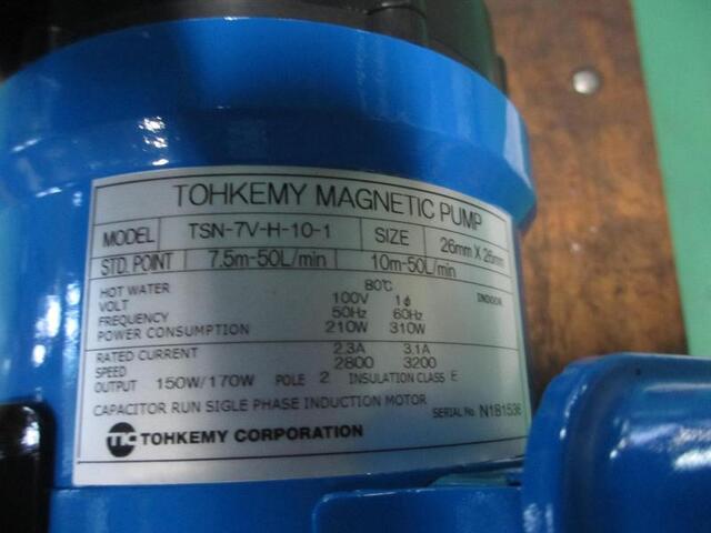トーケミ TSN-7V-H-10-1 Pump Image 3