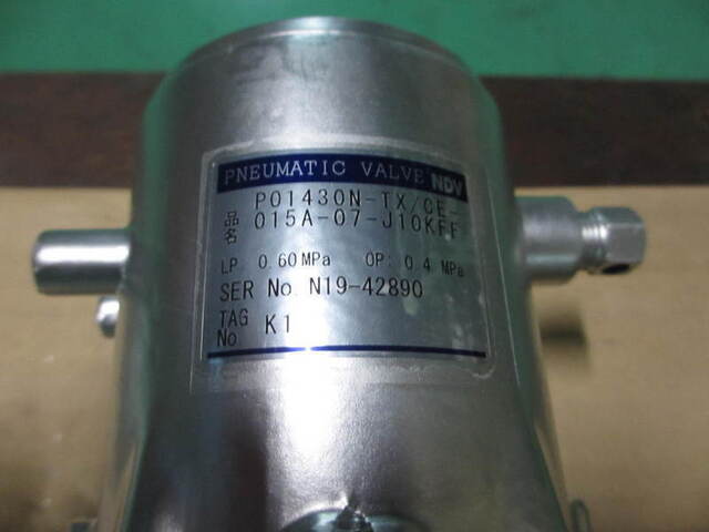 日本ダイヤバルブ P01430N-TX/CE-015A-07-J10KFF その他油圧ユニット・ポンプ関連 の画像 2枚目