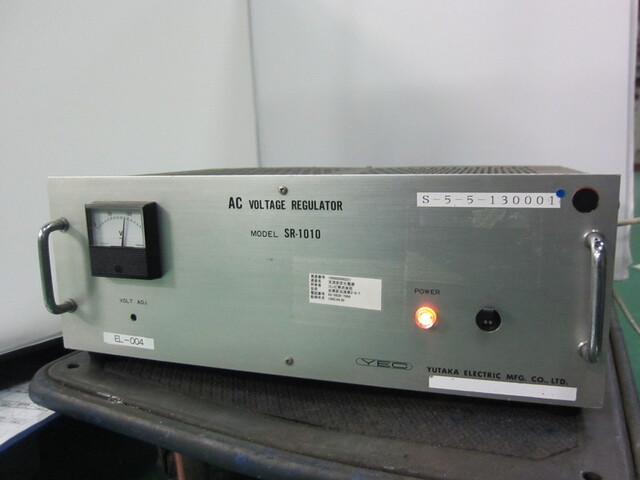 ユタカ電機 SR-1010 発電機/トランス の画像 1枚目