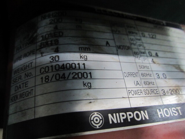 Nipponhoist NHH200 Chain-Block / Lever block Image 2