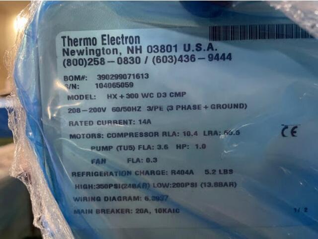 Thermo Electron HX  300 チラー・クーリングタワー の画像 3枚目