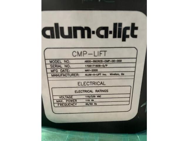 ALUM-A-LIFT Inc A-800-69CRCS-CMP-00-000 その他工具・機器周辺機器関連 の画像 2枚目