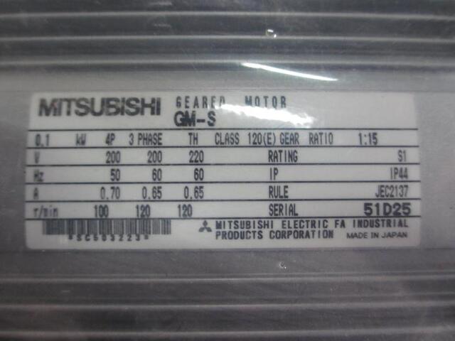 MITSUBISHI GM-S その他モーター関連 の画像 2枚目