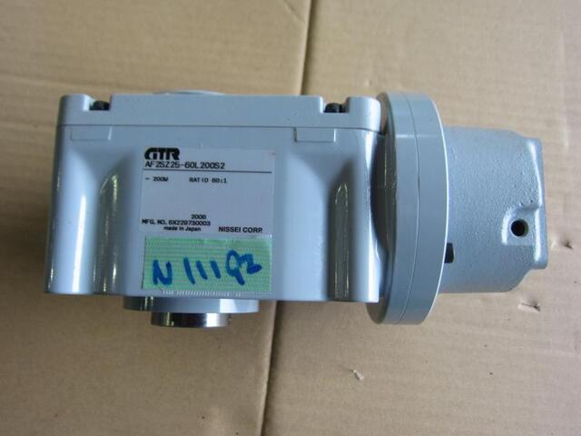 ニッセイ AF2SZ25-60L200S2 減速機 の画像 1枚目