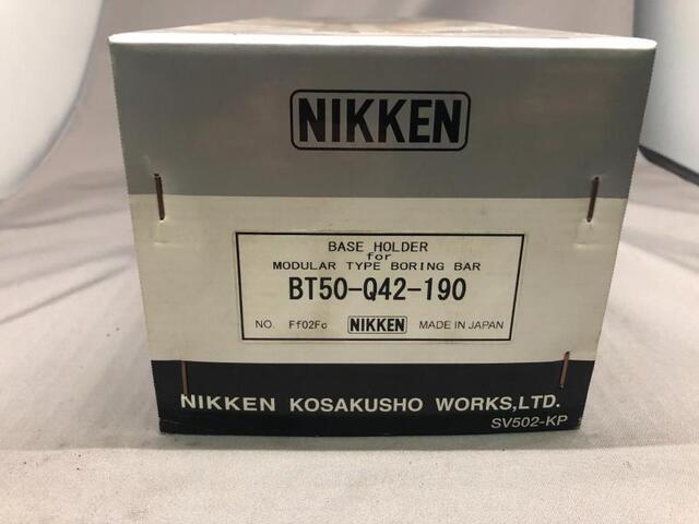 NIKKEN KOSAKUSHO WORKS BT50-Q42-190 Others Image 2
