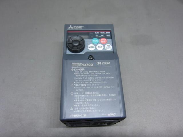 三菱電機 FR-D720-0.2K その他工具・機器周辺機器関連 の画像 1枚目