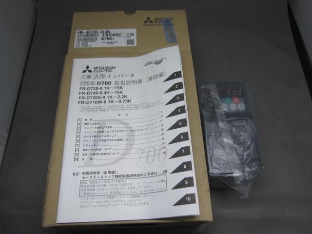 三菱電機 FR-D720-0.2K その他工具・機器周辺機器関連 の画像 4枚目