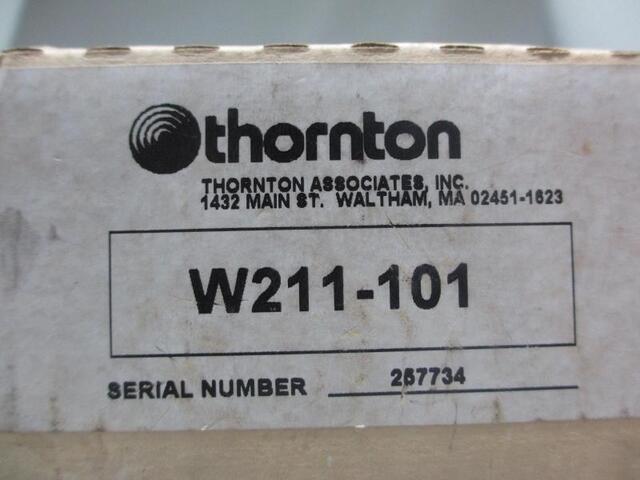 THORNTON W211-101 その他工具・機器周辺機器関連 の画像 2枚目