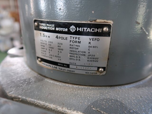 牧野フライス製作所 KSJP-55 立型フライス盤 の画像 35枚目