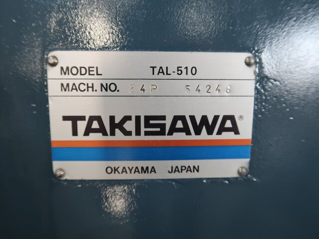 Takisawa Machine Tool TAL510x1000 Lathe Image 21