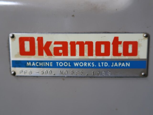 岡本工作機械製作所 PFG-500 成形研削盤 の画像 23枚目