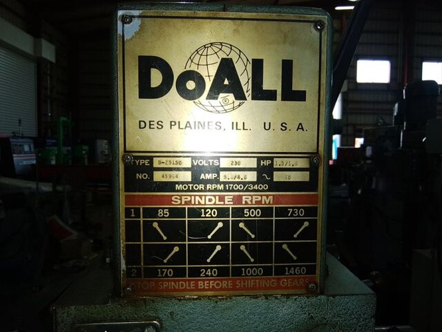 DOALL D-25150 Drilling Machine Image 15