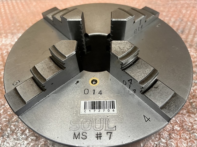 SOUL MS#7 旋盤チャック の画像 2枚目