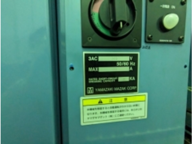 マザック FJV-200II 立型マシニングセンタ の画像 15枚目