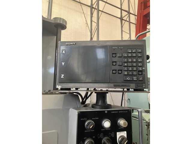 山崎技研 YZB-85 横中ぐりフライス盤 の画像 3枚目