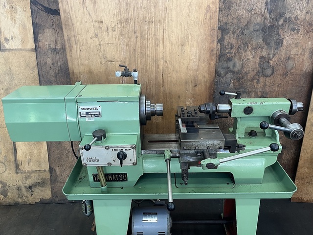 高松機械工業 T850K 卓上旋盤 の画像 2枚目