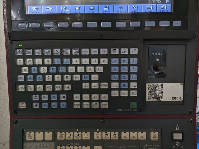 OKK VM600 立型マシニングセンタ の画像 9枚目