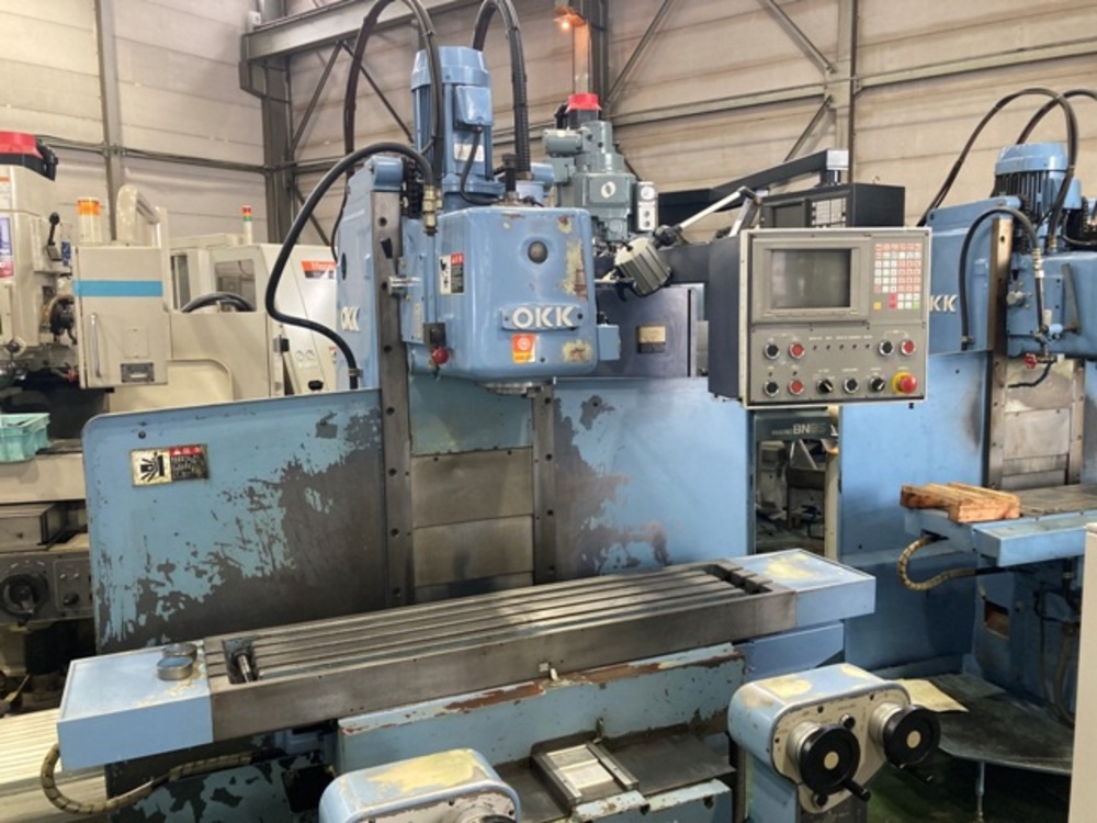 OKK RRM-2V NC Vertical Milling Machine