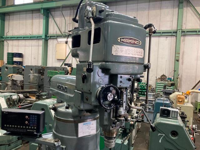 牧野フライス製作所 KSJP-55 立型フライス盤 の画像 4枚目