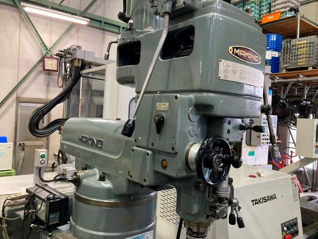 牧野フライス製作所 KSJP-55 立型フライス盤 の画像 4枚目