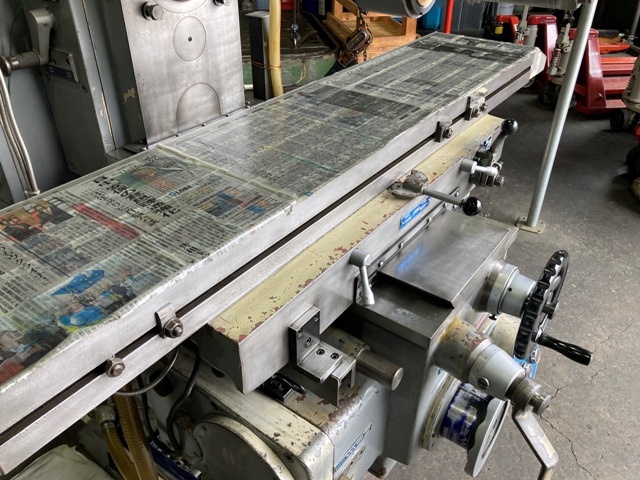 エンシュウ HF2 横型フライス盤 の画像 4枚目