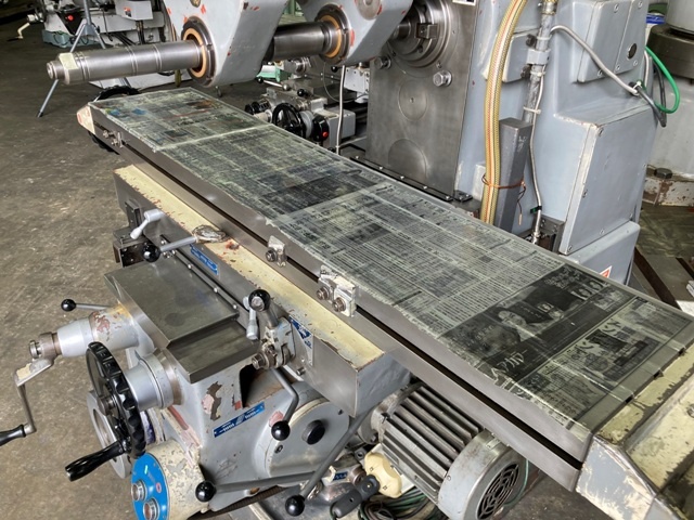 エンシュウ HF2 横型フライス盤 の画像 8枚目