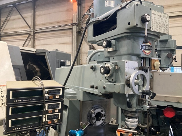 SHIZUOKA MACHINE TOOL VHR-G Vertical & Horizontal Milling Machine Image 4