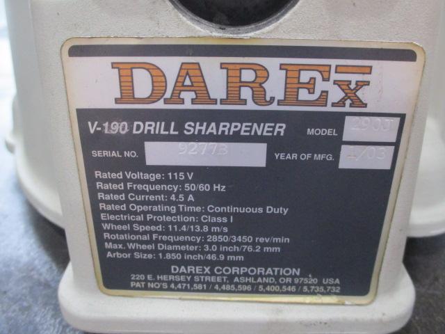 DAREX V-290J Tool Grinder Image 6