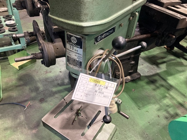 日立工機 BE-360A 卓上ボール盤 の画像 2枚目