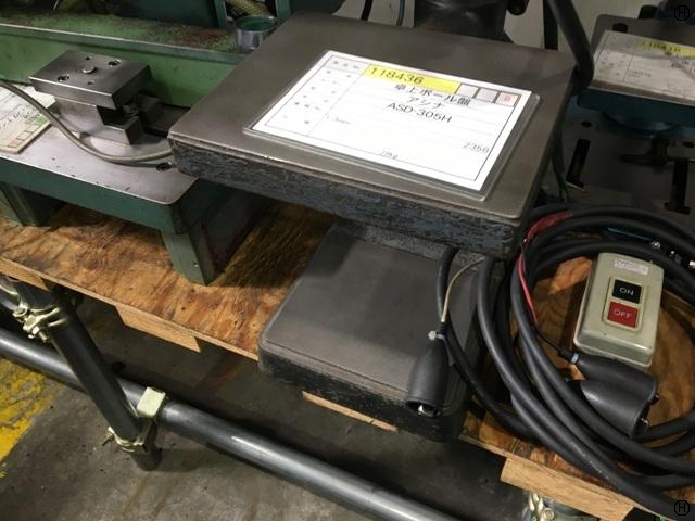芦品鉄工所 ASD-305H 卓上ボール盤 の画像 2枚目