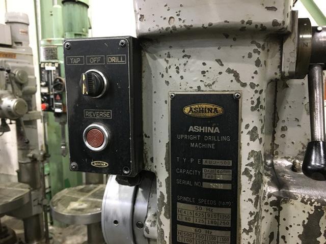 ASHINA IRON WORKS AUD-500 Drilling Machine Image 7