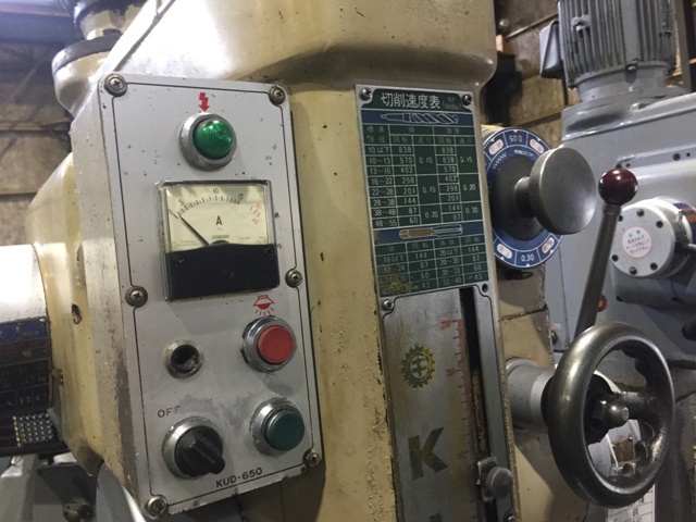 KIWA MACHINERY｜紀和鉄工所 KUD-650 Drilling Machine Image 8