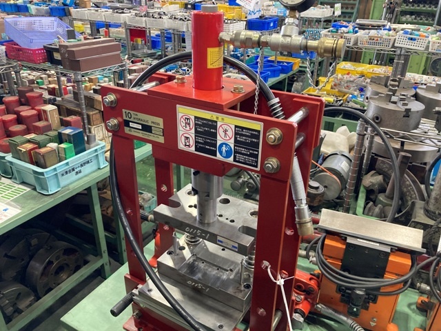 マサダ製作所 MTP-10HP Hydraulic Press Image 1