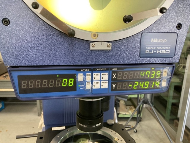 ミツトヨ PJ-H30A1010B 投影機 の画像 6枚目