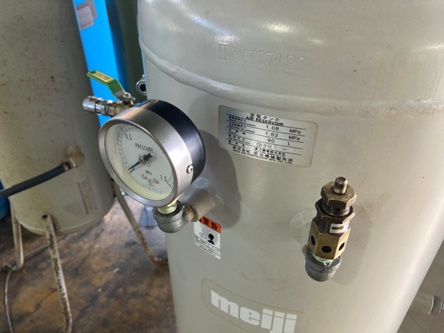 MEIJI AIR COMPRESSOR MFG 90L Other compressor-related equipment Image 3