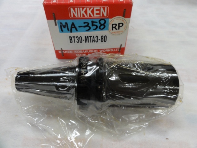 NIKKEN KOSAKUSHO WORKS BT30-MTA3-80 BT30 BT35 Image 2