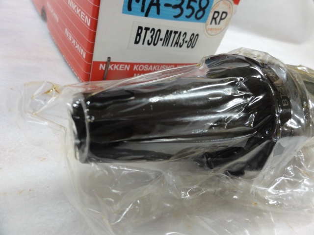 NIKKEN KOSAKUSHO WORKS BT30-MTA3-80 BT30 BT35 Image 3