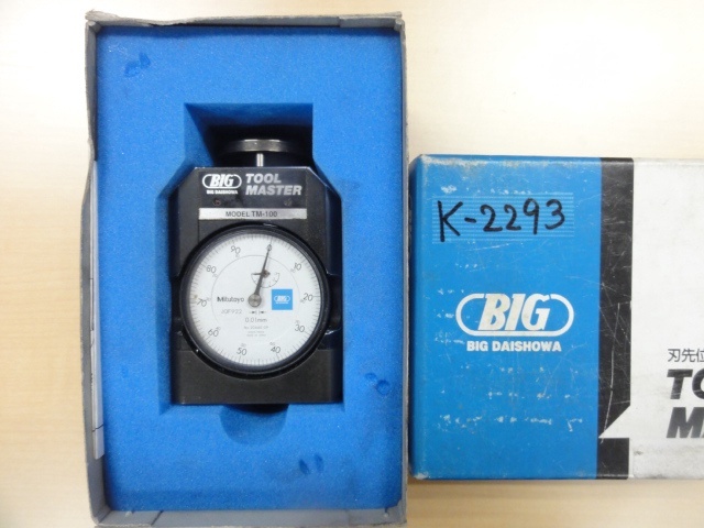 大昭和精機 BIG TM-100 その他測定工具・基準器 の画像 1枚目