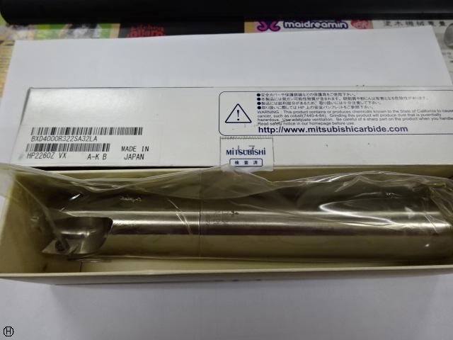 三菱マテリアル B×D4000R322SA32L エンドミル の画像 1枚目
