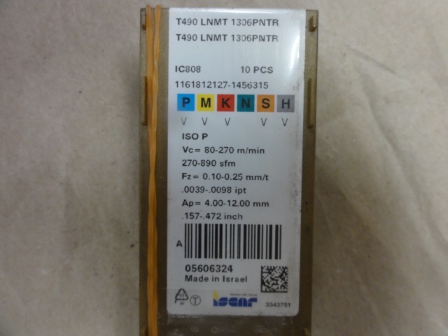 ISCAR 1306PNTR インサート・チップ の画像 4枚目