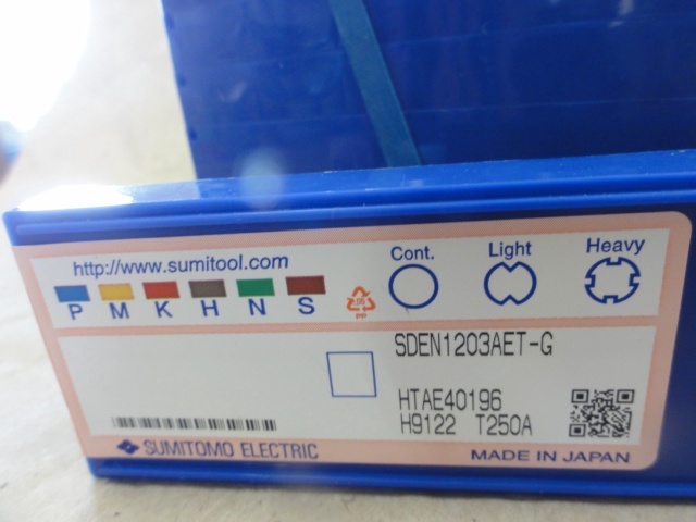 Sumitomo Electric Industries SDEN1203AET-G Insert Chip Image 3