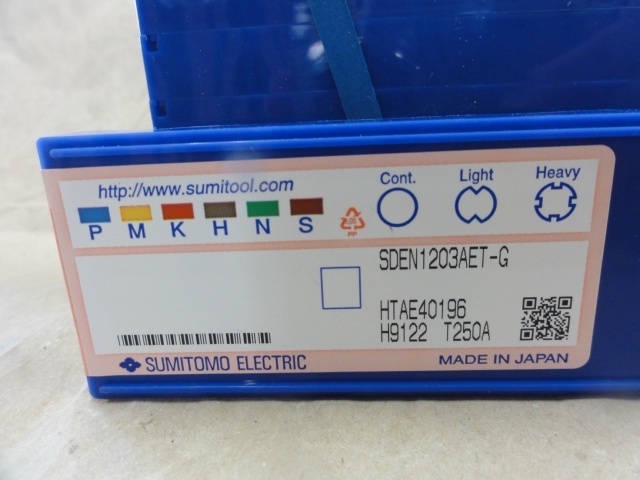 Sumitomo Electric Industries SDEN1203AET-G Insert Chip Image 3