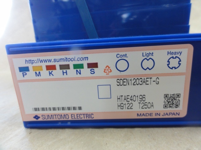 Sumitomo Electric Industries SDEN1203AET-G Insert Chip Image 3